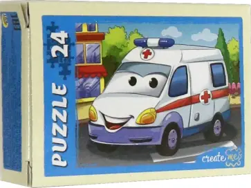 Puzzle-24 ТАЧКИ-СПАСАТЕЛИ в ассортименте (П24-1719) обложка книги