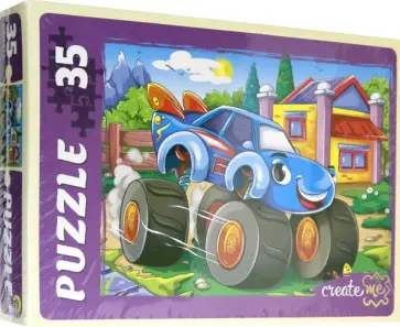 Puzzle-35 "Мегамашины" (П35-0654) обложка книги