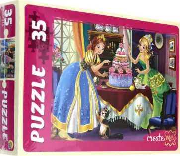 Puzzle-35 "Сказка о принцессах" (П35-0658) обложка книги