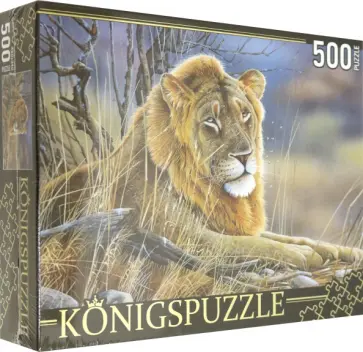 Konigspuzzle-500 Я. ВЕННИНГ. ЛЕВ (РУКK500-3698) обложка книги