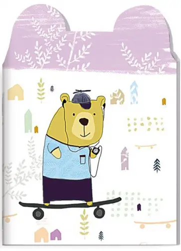 Блокнот 32 листа, МЕДВЕДЬ (51203) обложка книги