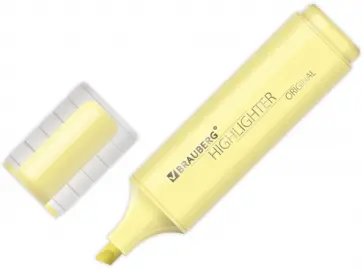 Текстовыделитель "ORIGINAL PASTEL" ваниль 151691 Текстовыделитель "ORIGINAL PASTEL" ваниль 151691 обложка книги