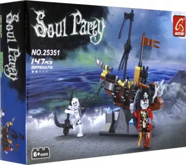 Конструктор Корабль-Призрак (147PCS) (76629) обложка книги