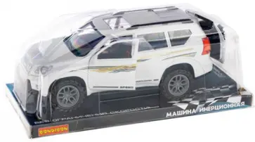 Инерционный джип с открывающимися дверьми "Парк Техники" (ВВ4607) обложка книги