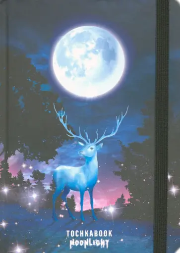 Точкабук. Олень под луной обложка книги