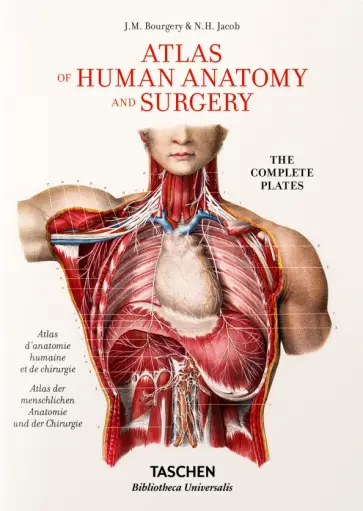 Bourgery, Jacob - Atlas of Human Anatomy and Surgery. The Complete обложка книги