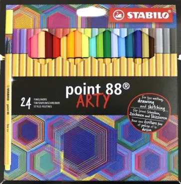 Набор ручек капиллярных POINT 88 ARTY Набор ручек капиллярных POINT 88 ARTY обложка книги