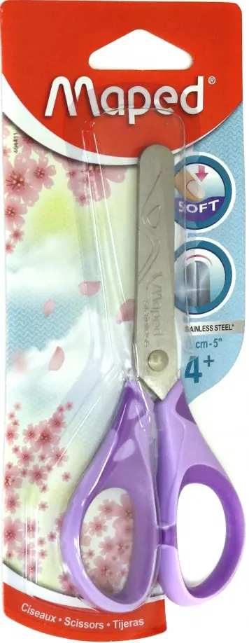 Ножницы 13 см ESSENTIALS SOFT PASTEL ассортимент (464411) обложка книги