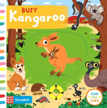 Busy Kangaroo обложка книги