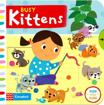 Busy Kittens обложка книги