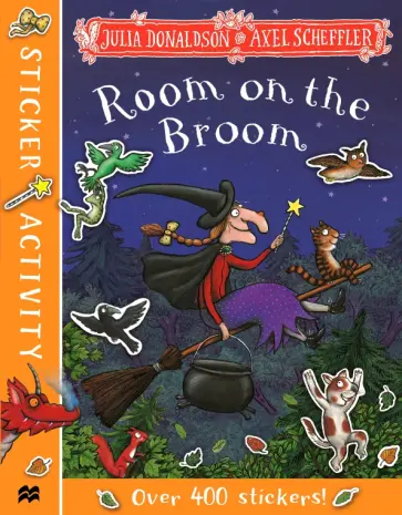 Julia Donaldson - Room on the Broom Sticker Book обложка книги