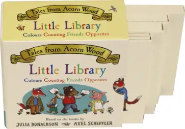 Julia Donaldson - Tales From Acorn Wood Little Library (4-book set) обложка книги