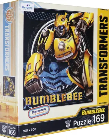 Трансформеры Бамблби. Пазл-169 "В бой" обложка книги