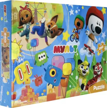 Мозаика "puzzle" 260 "Ми-ми-мишки и др." (95111) обложка книги