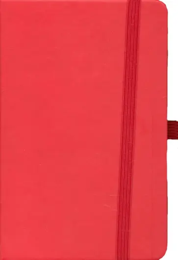 Бизнес-блокнот А6 "Justy" красный (21216/08) обложка книги