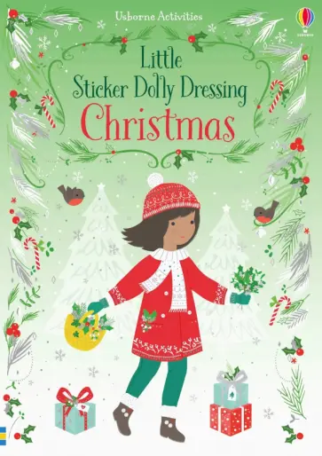 Fiona Watt - Little Sticker Dolly Dressing. Christmas обложка книги