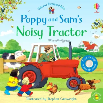 Sam Taplin - Poppy and Sam's Noisy Tractor обложка книги