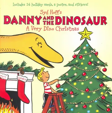 Bruce Hale - Danny and the Dinosaur. A Very Dino Christmas обложка книги