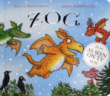 Julia Donaldson - Zog обложка книги