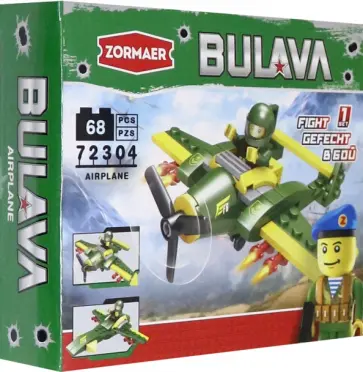 Конструктор Army tech Бомбардировщик, 68 элементов (79801) обложка книги