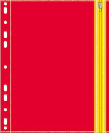 Папка для документов пластиковая, А5, оранжевая (48209) обложка книги