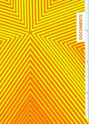 Папка-уголок для документов "Оранж" (пластик, А4) (49676) обложка книги