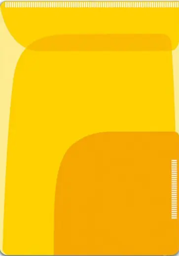 Папка-уголок для заметок 2 штуки желтый+оранжевый (46727) обложка книги