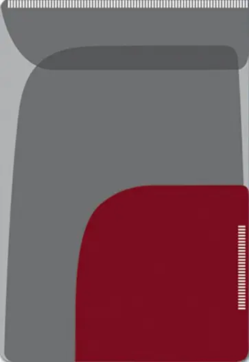 Папка-уголок для заметок 2 штуки черный + красный (46728) обложка книги