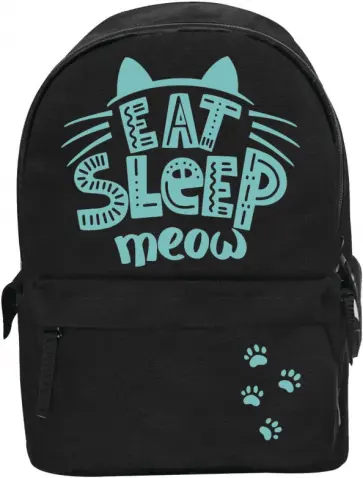 Рюкзак школьный "Кот" (40х30х17 см, 1 отделение) (51192) обложка книги