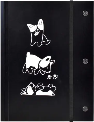 Папка для чертежей и рисунков Собачки, А5 обложка книги