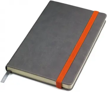 Бизнес-блокнот "Fancy" серый/оранжевый (21200/30/06) обложка книги