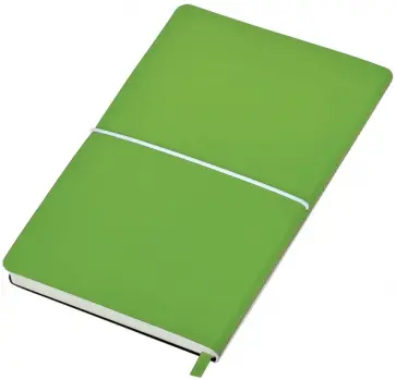 Бизнес-блокнот А5  "Franky" зеленый/белый (21212/15) обложка книги