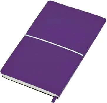 Бизнес-блокнот А5  "Franky" фиолетовый/белый (21212/11) обложка книги