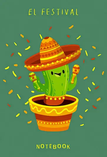 Записная книжка Movie 32 листа, А5, Веселый кактус (С6260-01) обложка книги