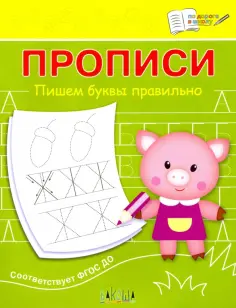 Светлана Чиркова - Прописи. Пишем буквы правильно обложка книги