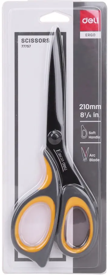 Ножницы 210 мм, сталь, Ergo, универсальные (E77757) Ножницы 210 мм, сталь, Ergo, универсальные (E77757) обложка книги