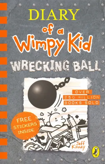 Jeff Kinney - Diary of a Wimpy Kid. Wrecking Ball обложка книги