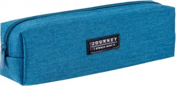 Пенал без наполнения, 1 отделение (66683DK-BLUE) обложка книги