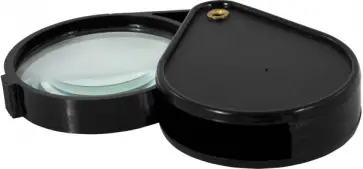 Лупа складная d=50мм x6 черная (671109) Лупа складная d=50мм x6 черная (671109) обложка книги