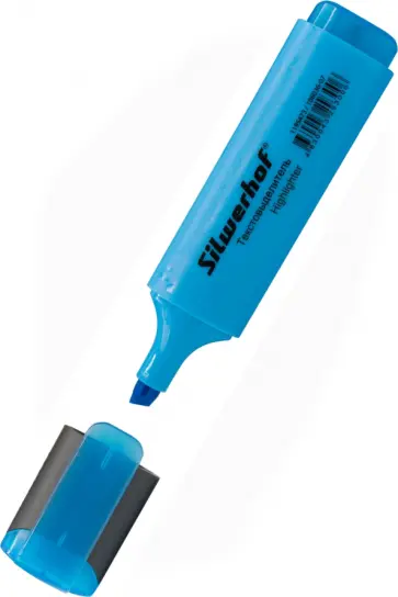 Текстовыделитель голубой 1-5мм Blaze (108036-07) обложка книги