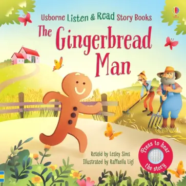 Listen and Read. The Gingerbread Man обложка книги