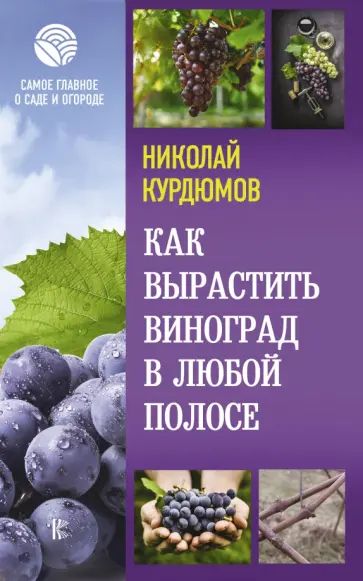 Николай Курдюмов - Как вырастить виноград в любой полосе обложка книги