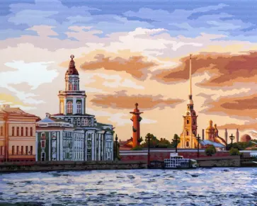Картина по номерам САНКТ-ПЕТЕРБУРГ 40х50 см (M-1879) обложка книги