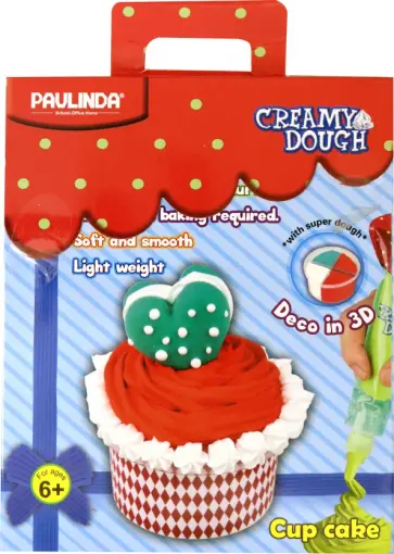 Масса для лепки в тюбике "Пирожное", мягкая (160004) обложка книги