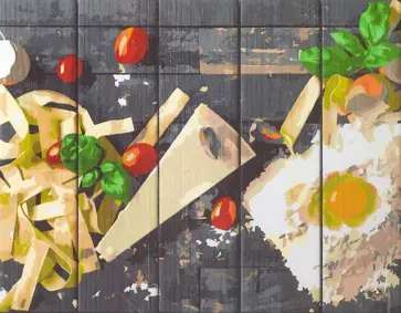 Арт по дереву Итальянский рецепт (WB004) обложка книги