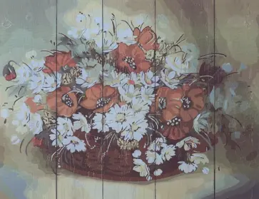 Арт по дереву Полевые цветы (WS028) обложка книги