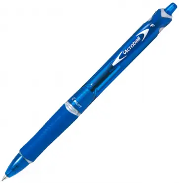 Ручка шариковая Pilot 0.7 автоматическая Acroball 15, синий (BPAB-15-F (L) Ручка шариковая Pilot 0.7 автоматическая Acroball 15, синий (BPAB-15-F (L) обложка книги