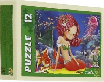 Puzzle-12 "Волшебные русалки", ассортимент (П12-5634) обложка книги