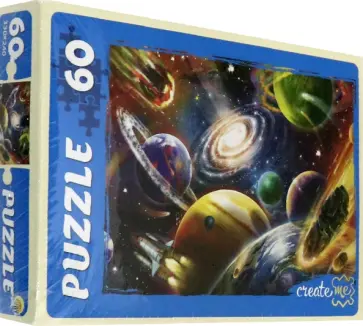 Puzzle-60 "Космос №5" (П60-5880) обложка книги