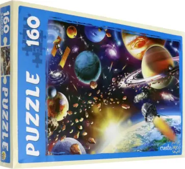 Puzzle-160 "Космос №4" (П160-5268) обложка книги